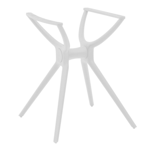 Βάση τραπεζιού Herno pakoworld λευκό pp 60x61x73εκ - 262-000040