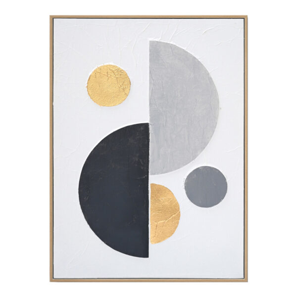 Πίνακας σε καμβά Geometric I Inart 52x4.5x72εκ - 296-000029