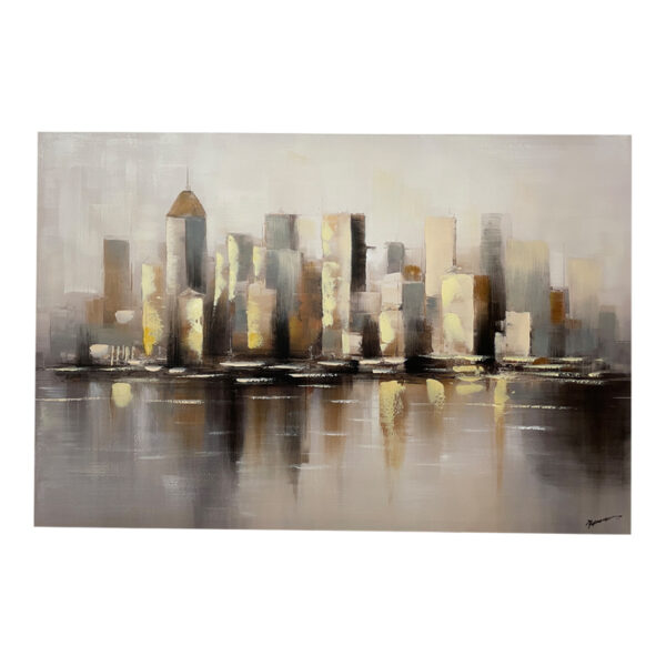 Πίνακας σε καμβά Scenery Inart 120x3x80εκ - 301-000004