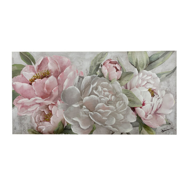 Πίνακας σε καμβά Kattie I Inart 120x3x60εκ - 301-000016