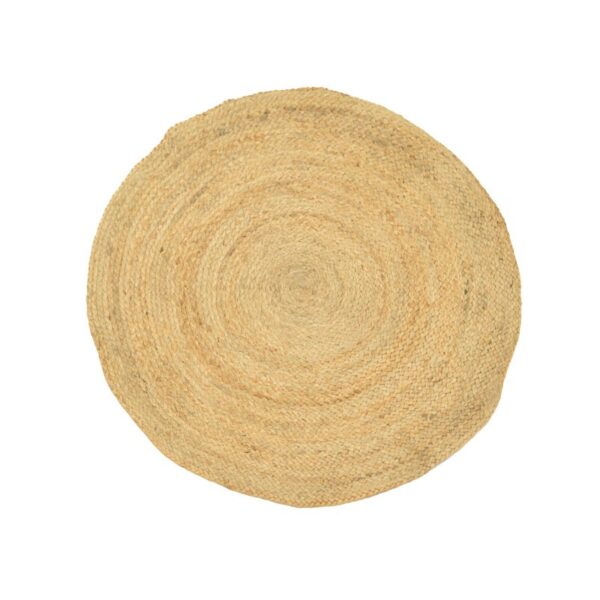 Χαλί Solon Inart φυσικό γιούτα 100x100x1εκ - 302-000012