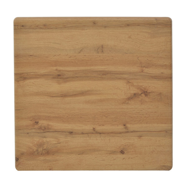Επιφάνεια τραπεζιού Wimeja pakoworld τ.Werzalit σε oak απόχρωση 70x70εκ - 310-000033