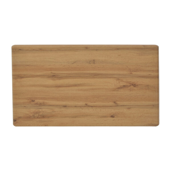 Επιφάνεια τραπεζιού Wimeja pakoworld τ.Werzalit σε oak απόχρωση 120x80εκ - 310-000034