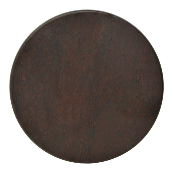 Επιφάνεια τραπεζιού Bello pakoworld τ.Werzalit wenge Φ60εκ - 310-000040