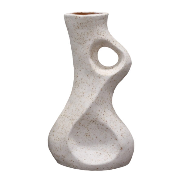 Επιτραπέζιο διακοσμητικό Ferduo Inart λευκό terracotta 19x12x35εκ - 312-000012
