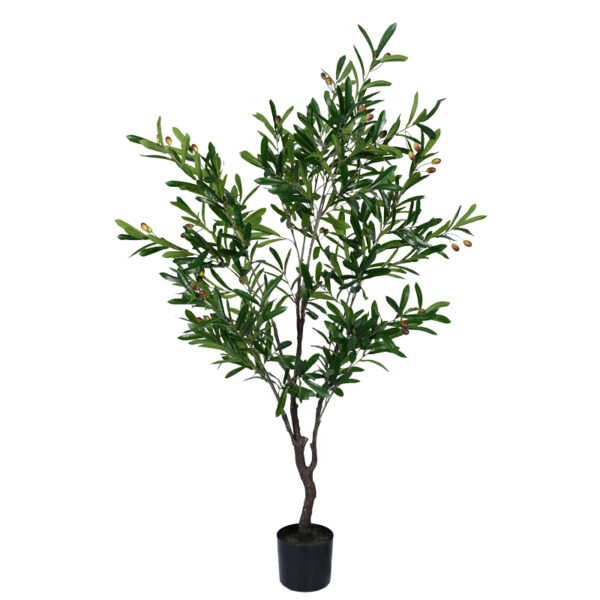 Διακοσμητικό φυτό Olive tree I σε γλάστρα Inart πράσινο pp Υ150εκ - 316-000017