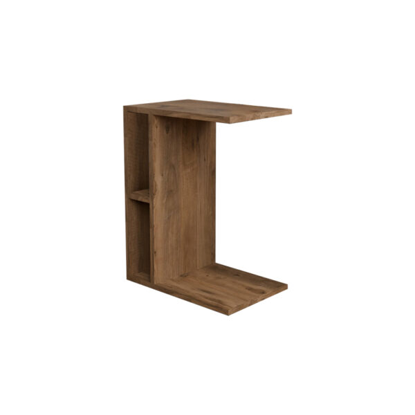 Βοηθητικό τραπέζι Boner pakoworld oak μελαμίνης 45x29.5x61εκ - 321-000037