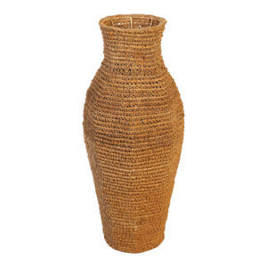 Βάζο Wamer Inart γιούτα σε φυσική απόχρωση 35x35z85εκ - 337-000031