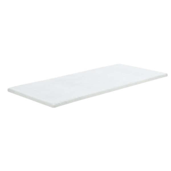 Ανώστρωμα Casmeriane pakoworld roll pack λευκό ύφασμα-memory foam 120x200x5εκ - 348-000009