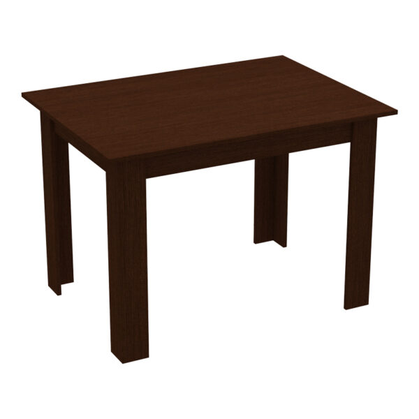 Τραπέζι Manka pakoworld σε wenge απόχρωση 110x80x77εκ - 361-000004