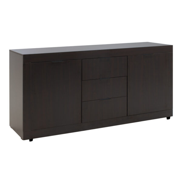 Μπουφές Doha pakoworld σε wenge απόχρωση 180x45x80.5εκ - 361-000071